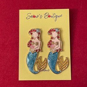 3/$35 Little Mermaid Ariel // Disneyland Disney World Earrings